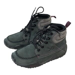 KURU Quest Boots Womens Size 6 Gray Nubuck Ankle Chukka Lace Up Comfort Hiking